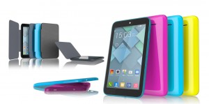 Alcatel presenta la One Touch Pixi 7 tablet colores