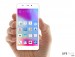 Blu Life Pure Mini con pantalla HD IPS OGS color Blanco en mano