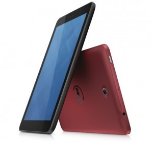 Dell Venue 8 tablet Android 4.2 Jelly Bean pantalla de lado y parte trasera