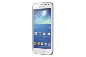 Samsung Galaxy Core LTE pantalla color blanco