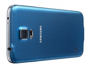 Samsung Galaxy S5 color azul cámara detalle