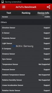 El Samsung Galaxy S5 Benchmark AnTuTu con 16 MP Otros