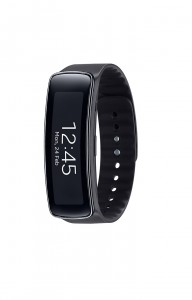 Samsung Gear Fit color negro pantalla vertical