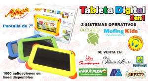 Mi Alegría Tableta Digital 2 En 1 en México detalles