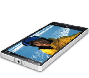 Nokia Lumia Icon pantalla de 5" acostado