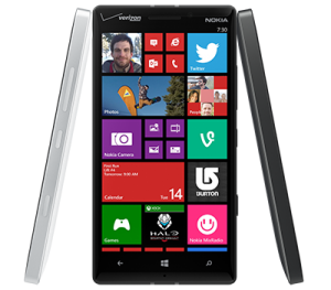 Nokia Lumia Icon pantalla de 5" pantalla y de lado