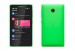 Nokia X color Verde pantalla y cámara