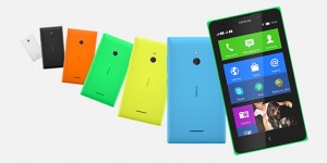 Nokia XL con Android colores pantalla de 5"