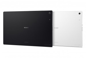 Sony Xperia Z2 Tablet cámara color negro y blanca