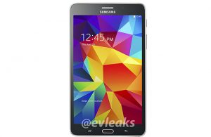 Samsung Galaxy Tab 4 7.0 color negro pantalla