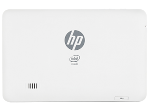 HP 7 1800 en México cubierta trasera Intel logo