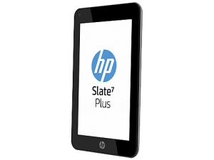 HP Slate 7 Plus en México pantalla de lado