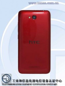 HTC Desire 616 Tenaa cámara 8 MP