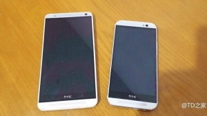 El Nuevo HTC One 2014 (M8) comparación HTC One Max pantallas