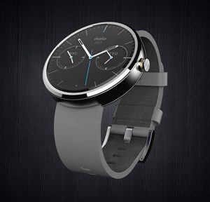 Motorola Moto 360 color gris