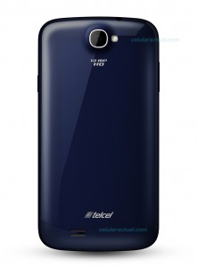 Nyx SKY HD phablet en México con Telcel color azul cámara trasera 13 MP HD