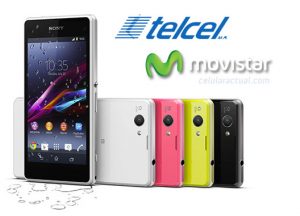 Sony Xperia Z1 Compact en México en Telcel y Movistar