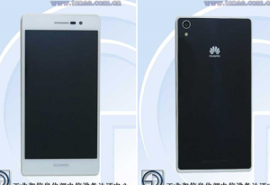 Huawei Ascend P7 registro TENAA cámara trasera y pantalla