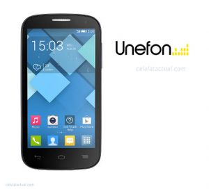 Alcatel One Touch Pop C5 en Unefon México color negro