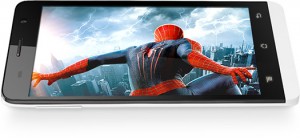Blu Studio 5.0 LTE color blanco pantalla Video Spiderman 2