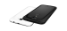 Blu Studio 6.0 HD phablet color negro pantalla recostado color negro y blanco cámara trasera