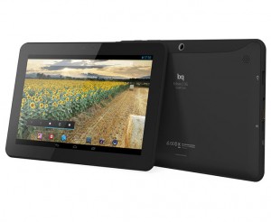 BQ Edison 2 Quad Core tablet en México de lado 2