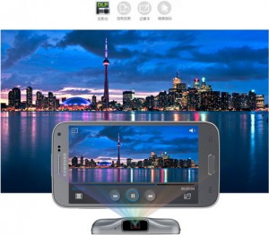 Samsung Galaxy Beam 2 con mini Proyector profesional