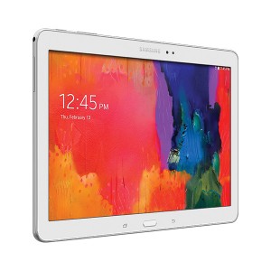 Samsung Galaxy Tab Pro 10.1 en México de lado pantalla