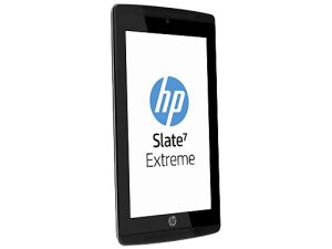 HP Slate 7 Extreme en México pantalla 7 HD de lado