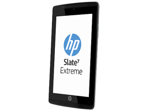 HP Slate 7 Extreme en México pantalla 7 HD de lado 2
