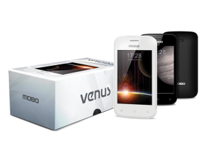 Mobo Venus color blanco y negro pantalla Touch 4"