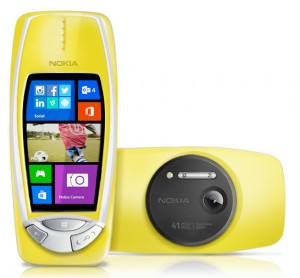 Nokia 3310 con Windows Phone y cámara de 41 MP PureView color Amarillo