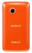 Alcatel One Touch Fire con Firefox OS en México con Telcel color blanco con naranja cámara