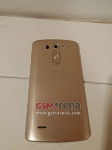 LG G3 en color Oro cámara trasera