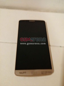 LG G3 en color Oro pantalla