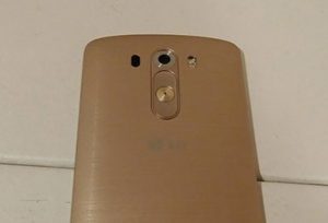 LG G3 en color Oro detalle cámara