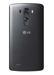 LG G3 oficial color Negro Metálico frente cámara trasera