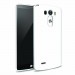 LG G3 con cubierta y gran altavoz color blanco pantalla y cámara
