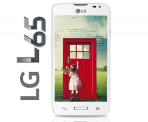 LG L65 color blanco pantalla Wallpaper