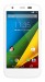 Moto G LTE color blanco pantalla de frente