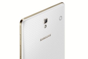 Samsung Galaxy Tab S 8.4 blanco cámara trasera 8 MP Flash LED
