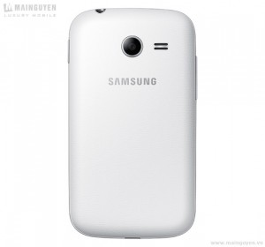 Samsung Galaxy Pocket 2 Duos color blanco cámara trasera