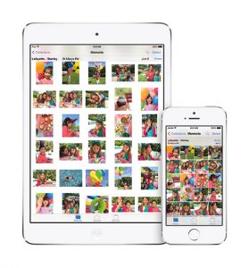 Apple iPhone 5s y iPad con iOS 8