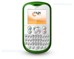 NYX Kiwi TV edición Tricolor en Telcel pantalla a color frente