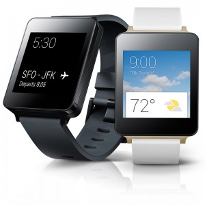 LG G Watch color Negro y Blanco alta resolución
