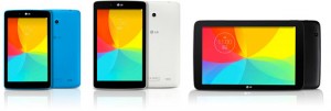 LG G Pad 7.0 , G Pad 8.0 y G Pad 10.1