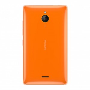 Nokia X2 color naranja cámara trasera