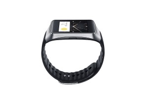 Samsung Gear Live color negro de lado pantalla