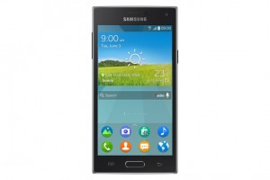 Samsung Z con Tizen OS pantalla color negro