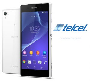 Sony Xperia Z2 en México con Telcel color blanco